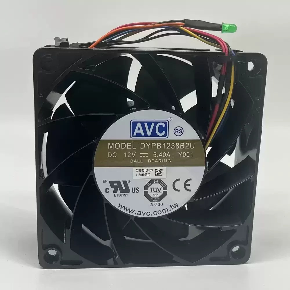 DYPB1238B2U-Y001 AVC 12VDC 120x120x38mm 5.40A Axial Fan