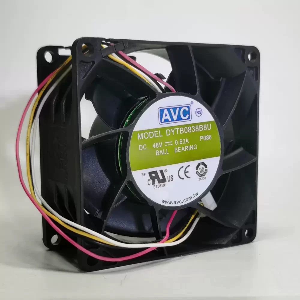 DYTB0838B8U-P086 AVC 48VDC 80x80x38mm PWM Axial Fan DYTB0838B8U-P086 AVC 48VDC 80x80x38mm PWM Axial Fan