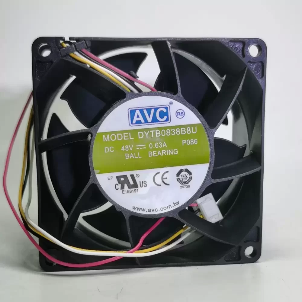 DYTB0838B8U-P086 AVC 48VDC 80x80x38mm PWM Axial Fan