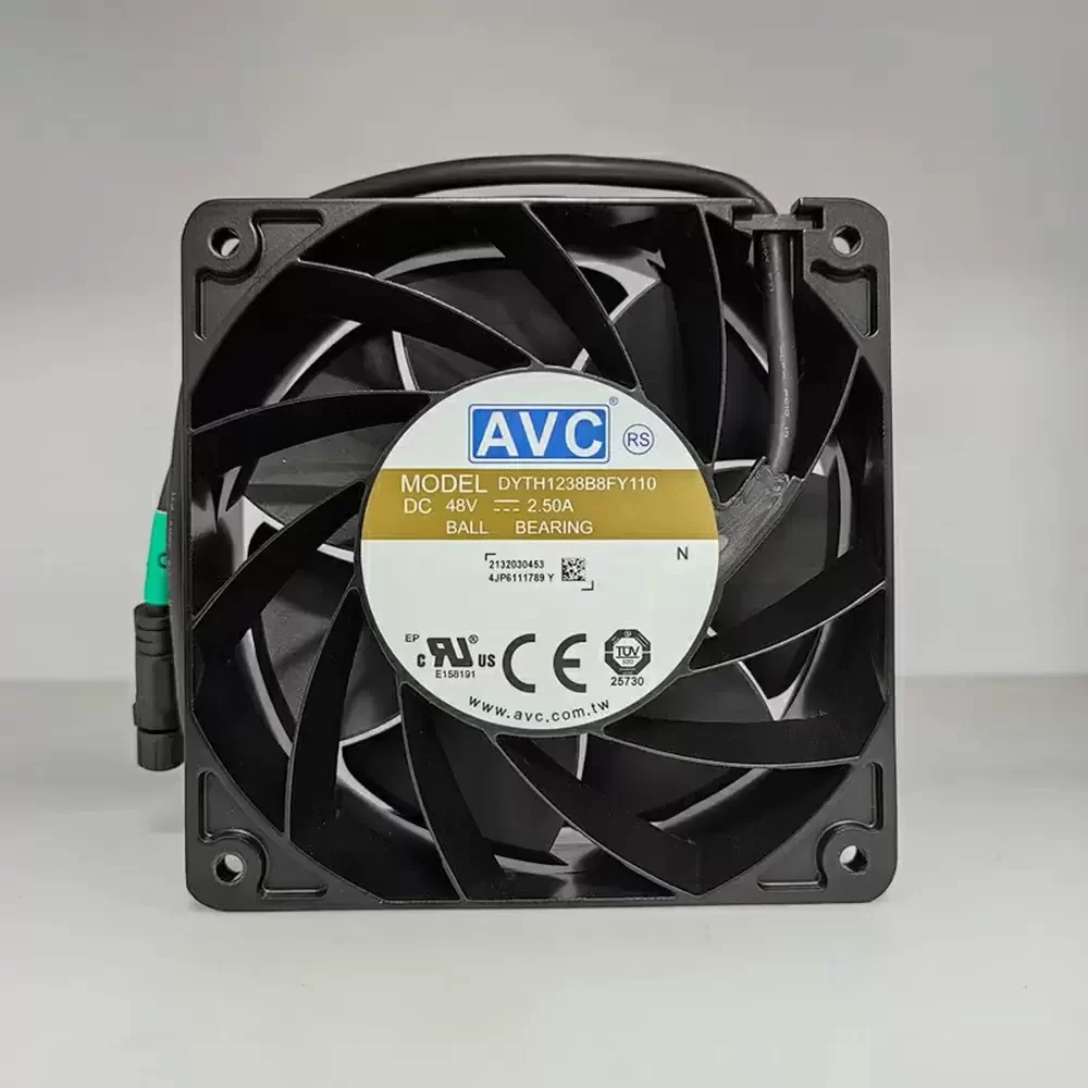 DYTH1238B8FY110 AVC 48VDC 120x120x38mm High Airflow Fan DYTH1238B8FY110 AVC 48VDC 120x120x38mm High Airflow Fan