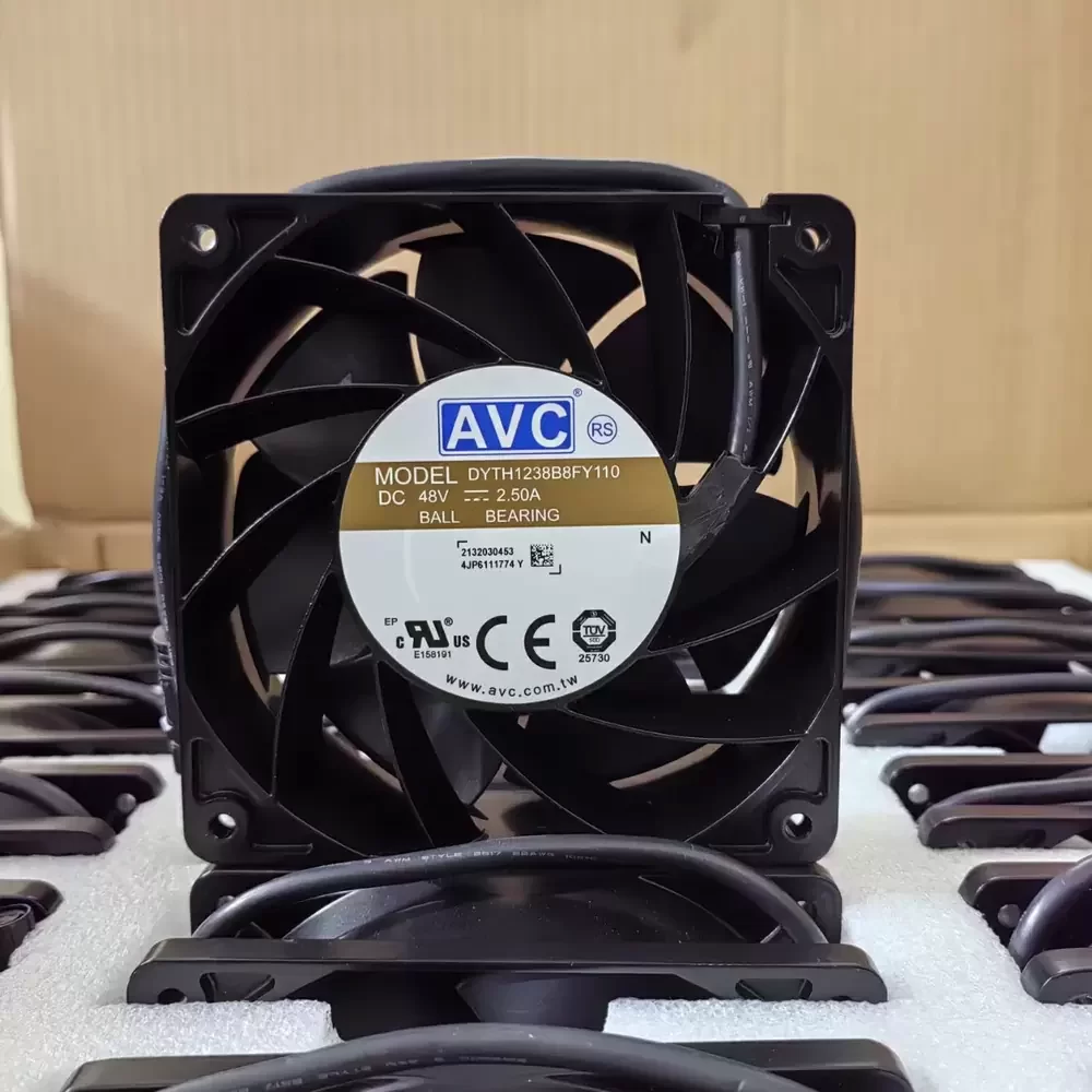 DYTH1238B8FY110 AVC 48VDC 120x120x38mm High Airflow Fan