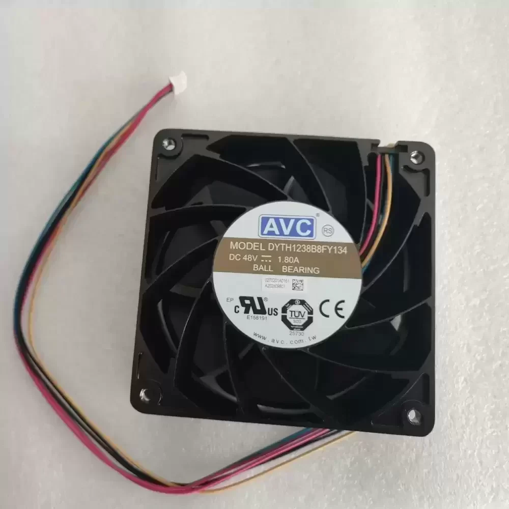 DYTH1238B8FY134 AVC 48VDC 120x120x38mm High Airflow Axial Fan