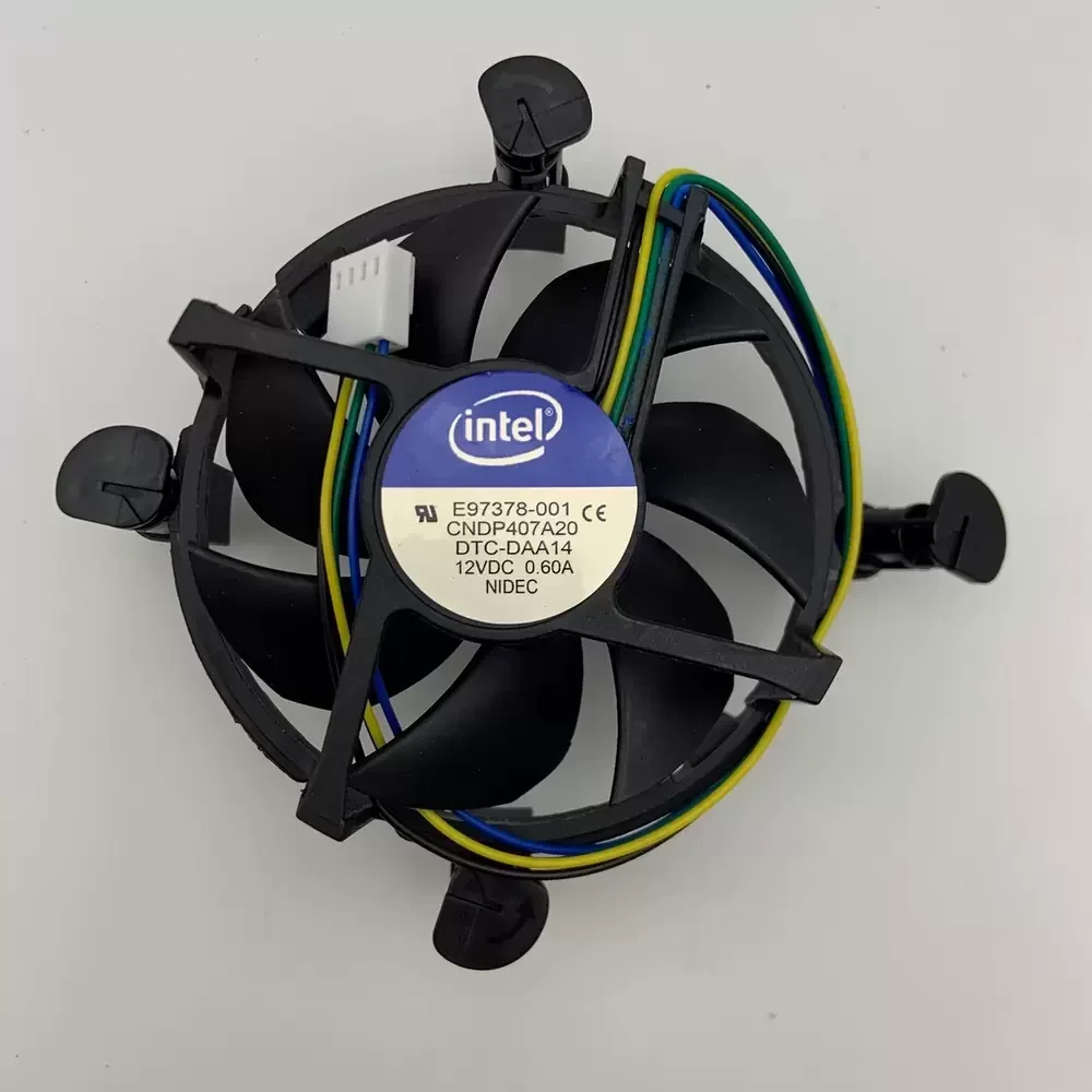 E97378-001 Intel 12VDC LGA775 Aluminum CPU Cooler Fan