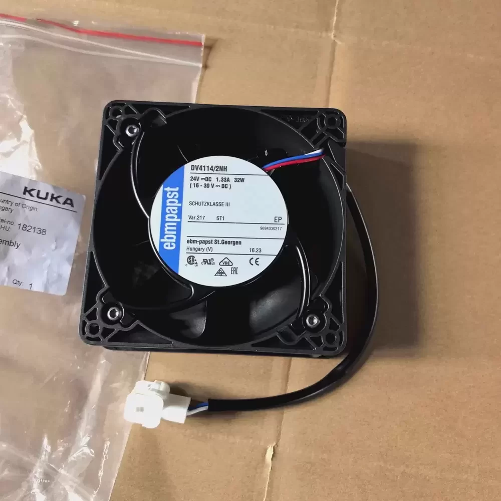 ebmpapst DV4114/2NH-217 24VDC 120x120x38mm Axial Fan ebmpapst DV4114/2NH-217 24VDC 120x120x38mm Axial Fan