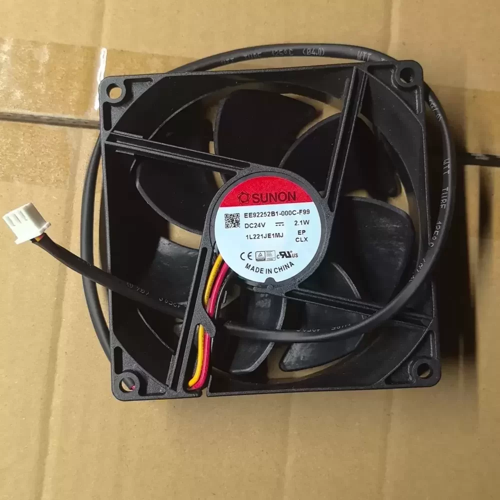 EE92252B1-000C-F99 SUNON 24VDC 92x92x25mm 3-Wire Axial Fan