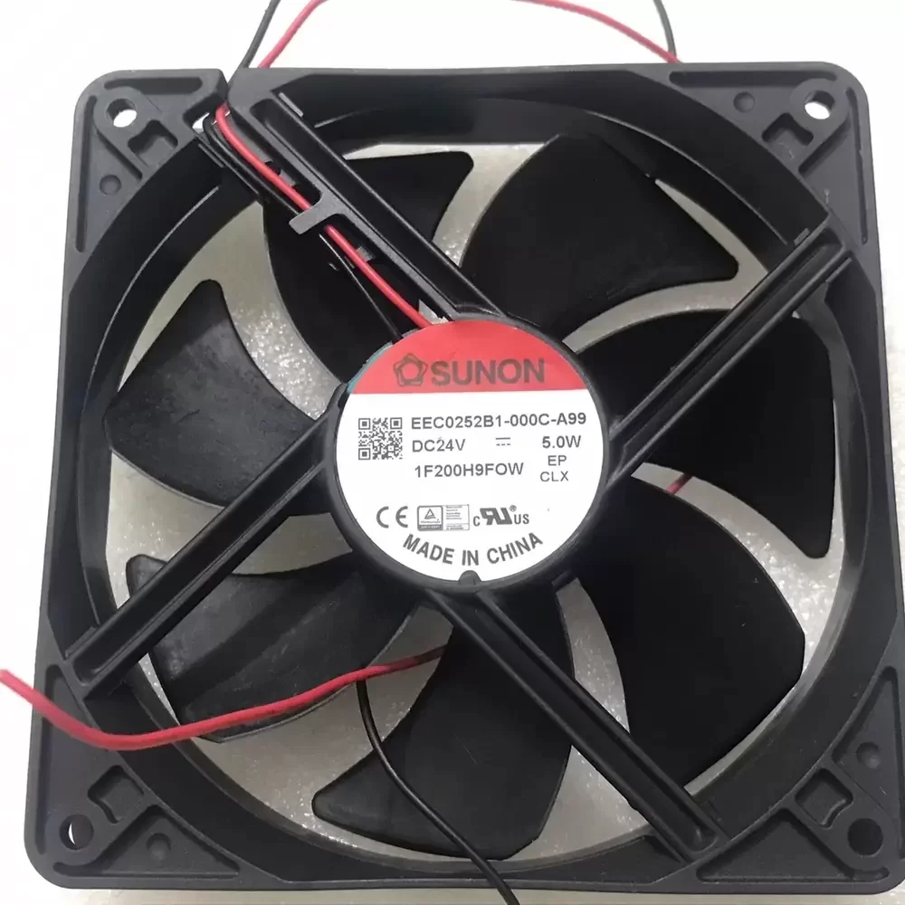 EEC0252B1-000C-A99 SUNON 24VDC 120x120x25mm 5.0W Axial Fan