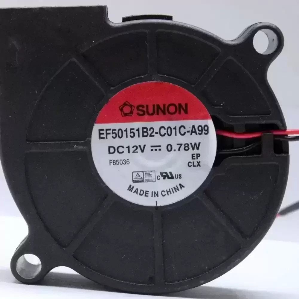 EF50151B2-C01C-A99 SUNON 12VDC 50x50x15mm DC Blower Fan