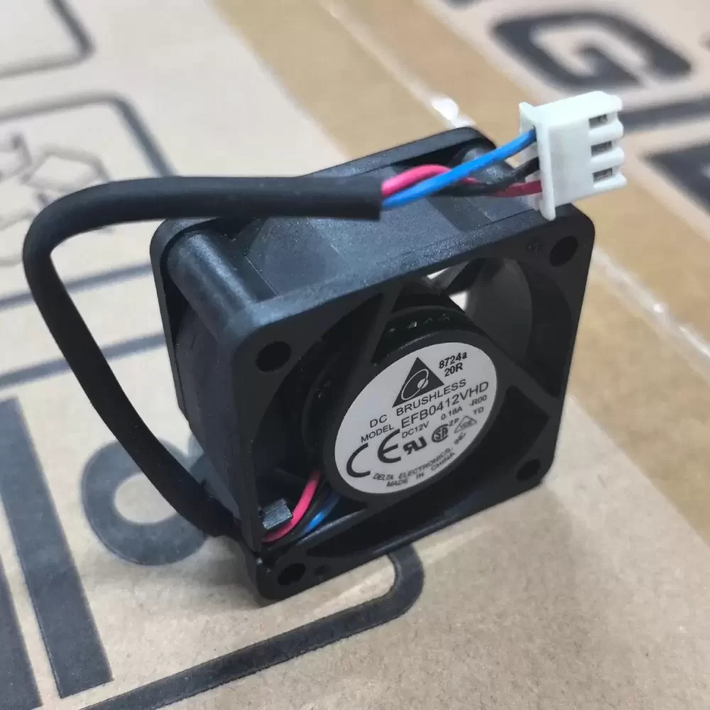 EFB0412VHD-R00 Delta 12VDC 40x40x20mm Alarm Axial Fan EFB0412VHD-R00 Delta 12VDC 40x40x20mm Alarm Axial Fan