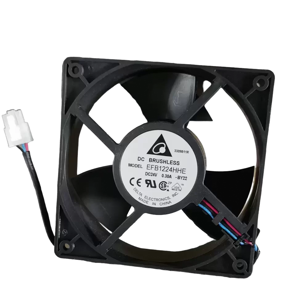 EFB1224HHE-BY22 Delta 24VDC 120x38mm Alarm Axial Fan