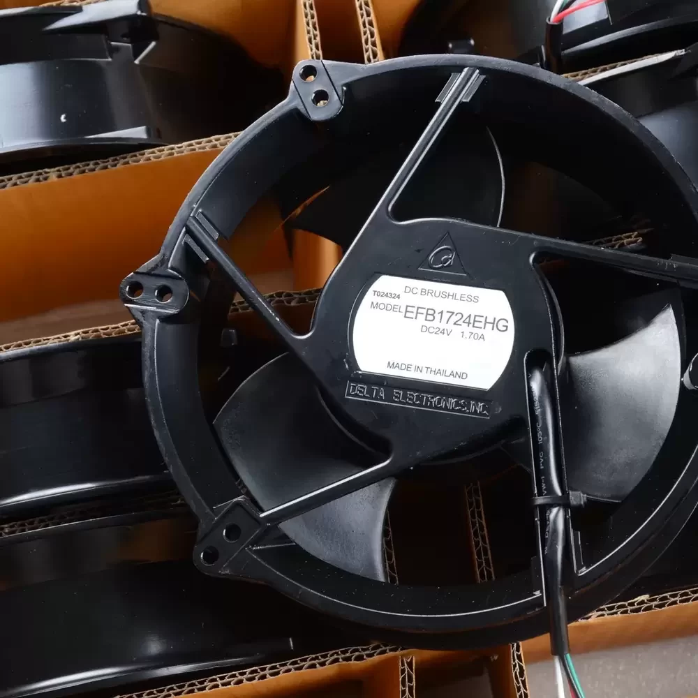EFB1724EHG Delta 24VDC 172x51mm Full Round Axial Fan EFB1724EHG Delta 24VDC 172x51mm Full Round Axial Fan
