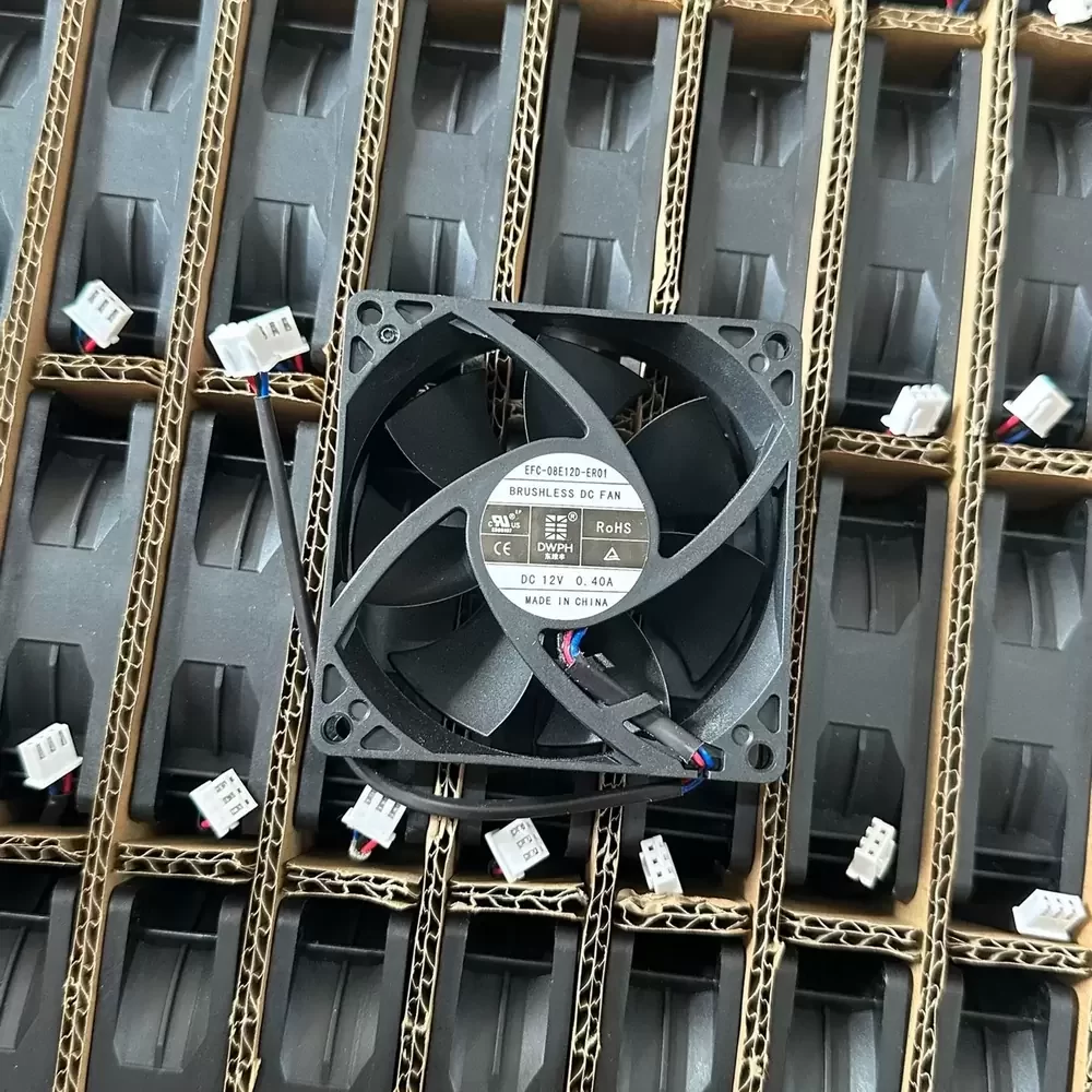EFC-08E12D-ER01 DWPH 12VDC 80x80x25mm 0.40A Axial Fan