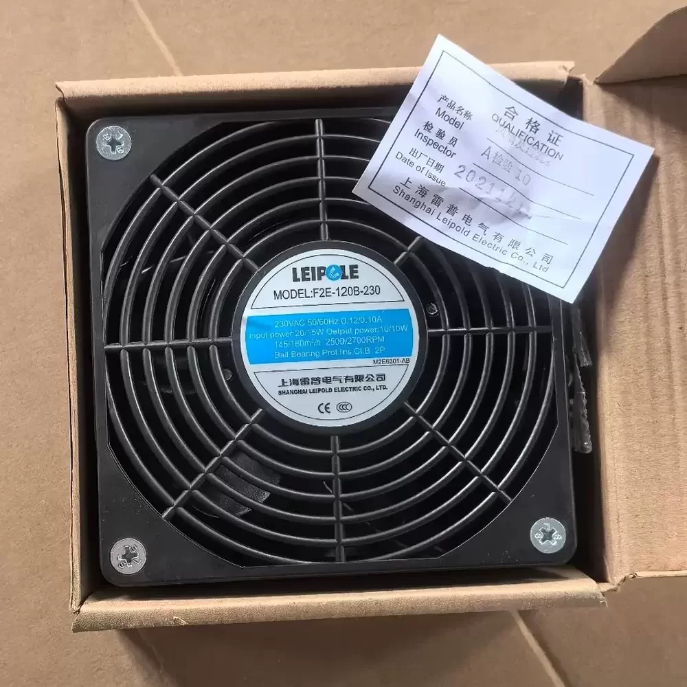 F2E-120B-230 LEIPOLE 230VAC 120x120mm Axial Fan