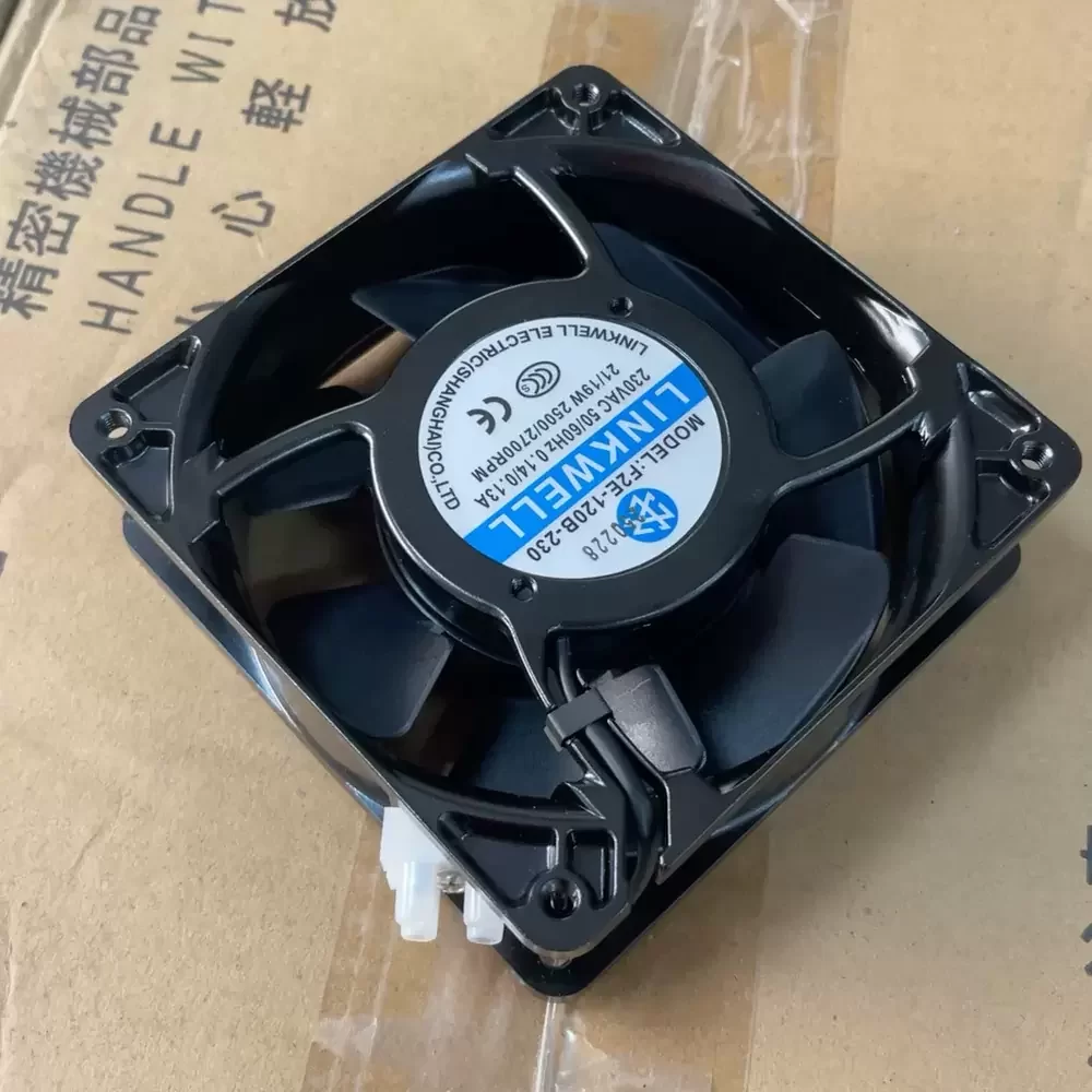 F2E-120B-230 LINKWELL 230VAC 120x120x38mm Axial Fan F2E-120B-230 LINKWELL 230VAC 120x120x38mm Axial Fan