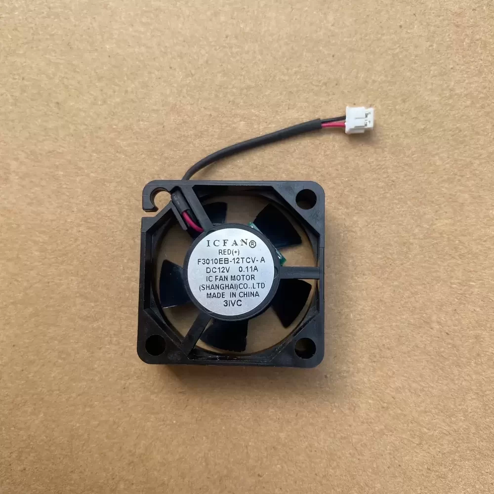 F3010EB-12TCV-A ICFAN 12VDC 30x30x10mm Silent Axial Fan F3010EB-12TCV-A ICFAN 12VDC 30x30x10mm Silent Axial Fan