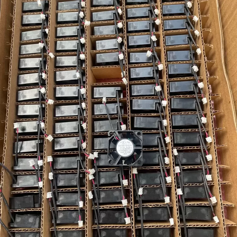 F3010EB-12TCV-A ICFAN 12VDC 30x30x10mm Silent Axial Fan F3010EB-12TCV-A ICFAN 12VDC 30x30x10mm Silent Axial Fan