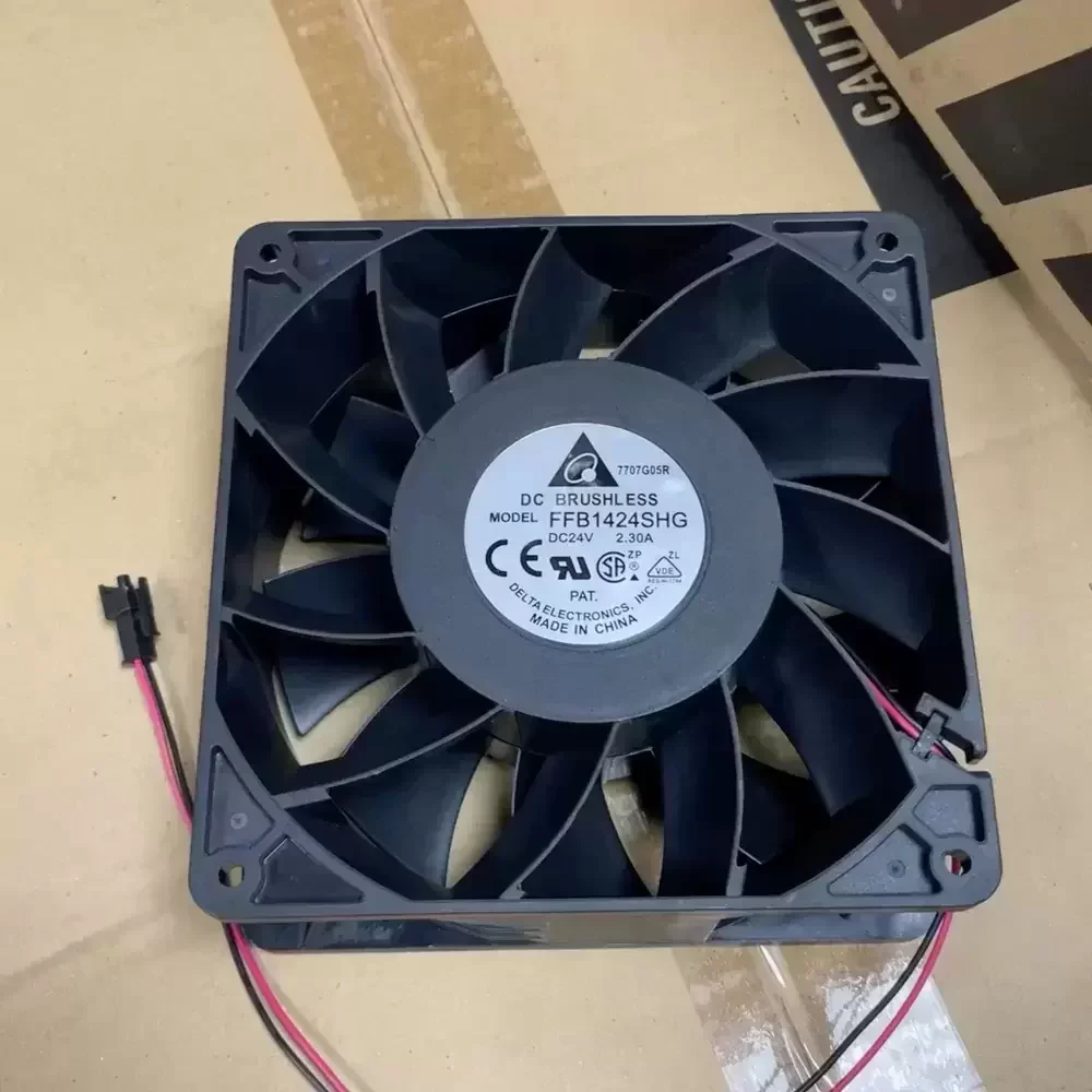 FB1424SHG Delta 24VDC 140x140x51mm 2-Wire Axial Fan