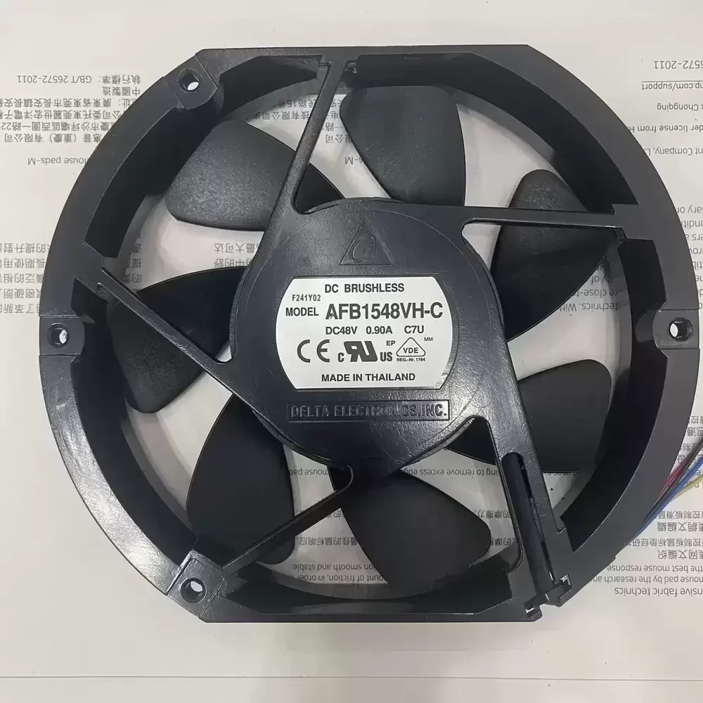 FB1548VH-C-C7U Delta 48VDC 172x150x25.4mm DC Axial Fan