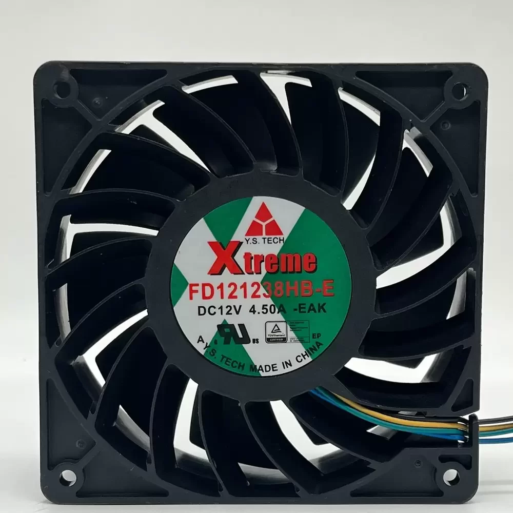 FD121238HB-E Y.S.TECH 12VDC 120x120x38mm PWM Axial Fan