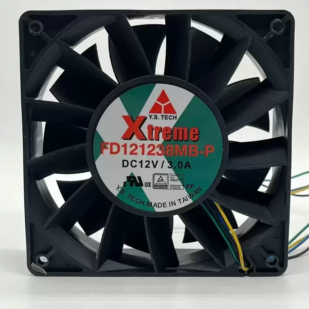 FD121238MB-P Y.S.TECH 12VDC 120x120x38mm 3.0A Axial Fan