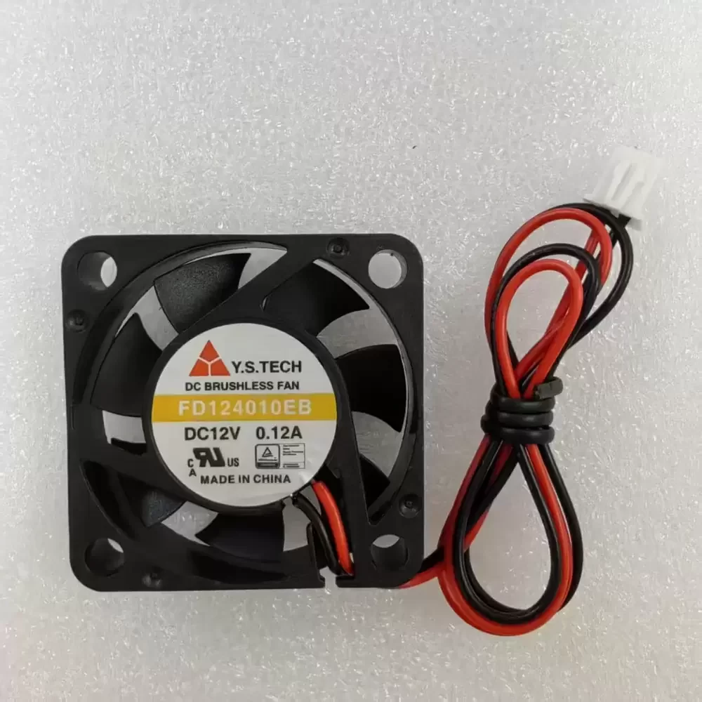 FD124010EB Y.S.TECH 12VDC 40x40x10mm 8000RPM Axial Fan