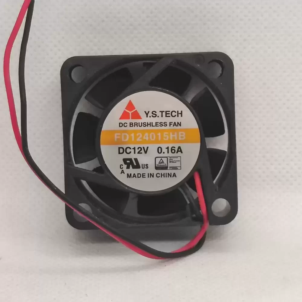FD124015HB Y.S.TECH 12VDC 40x40x15mm Silent Axial Fan