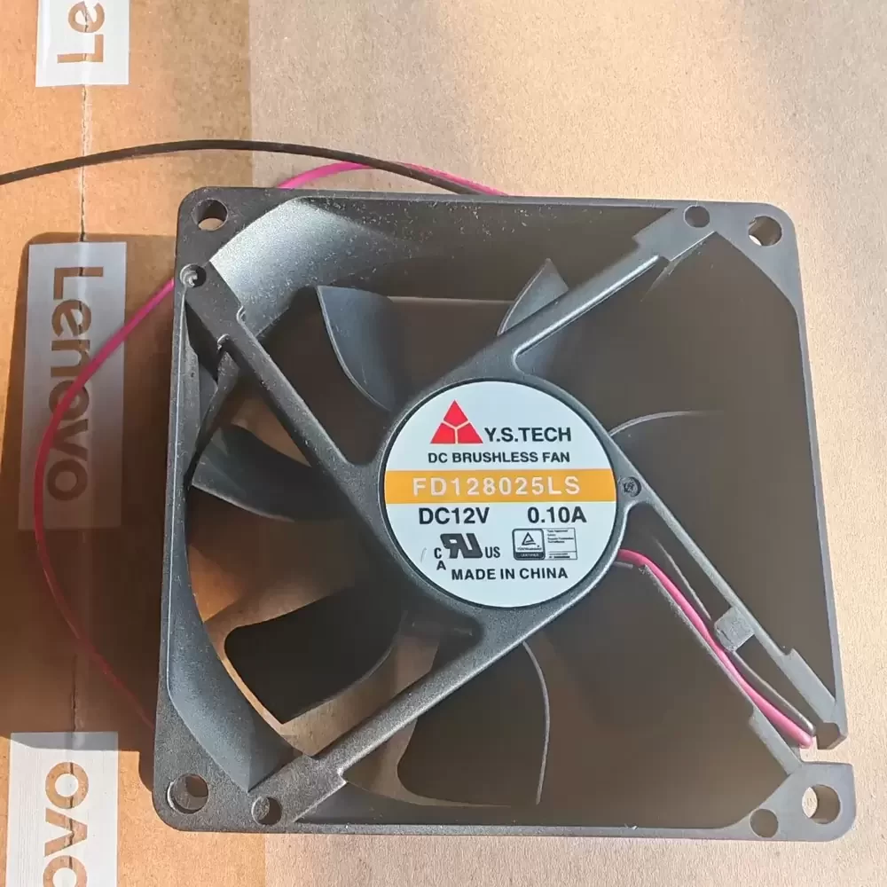 FD128025LS Y.S.TECH 12VDC 80x80x25mm Sleeve Axial Fan