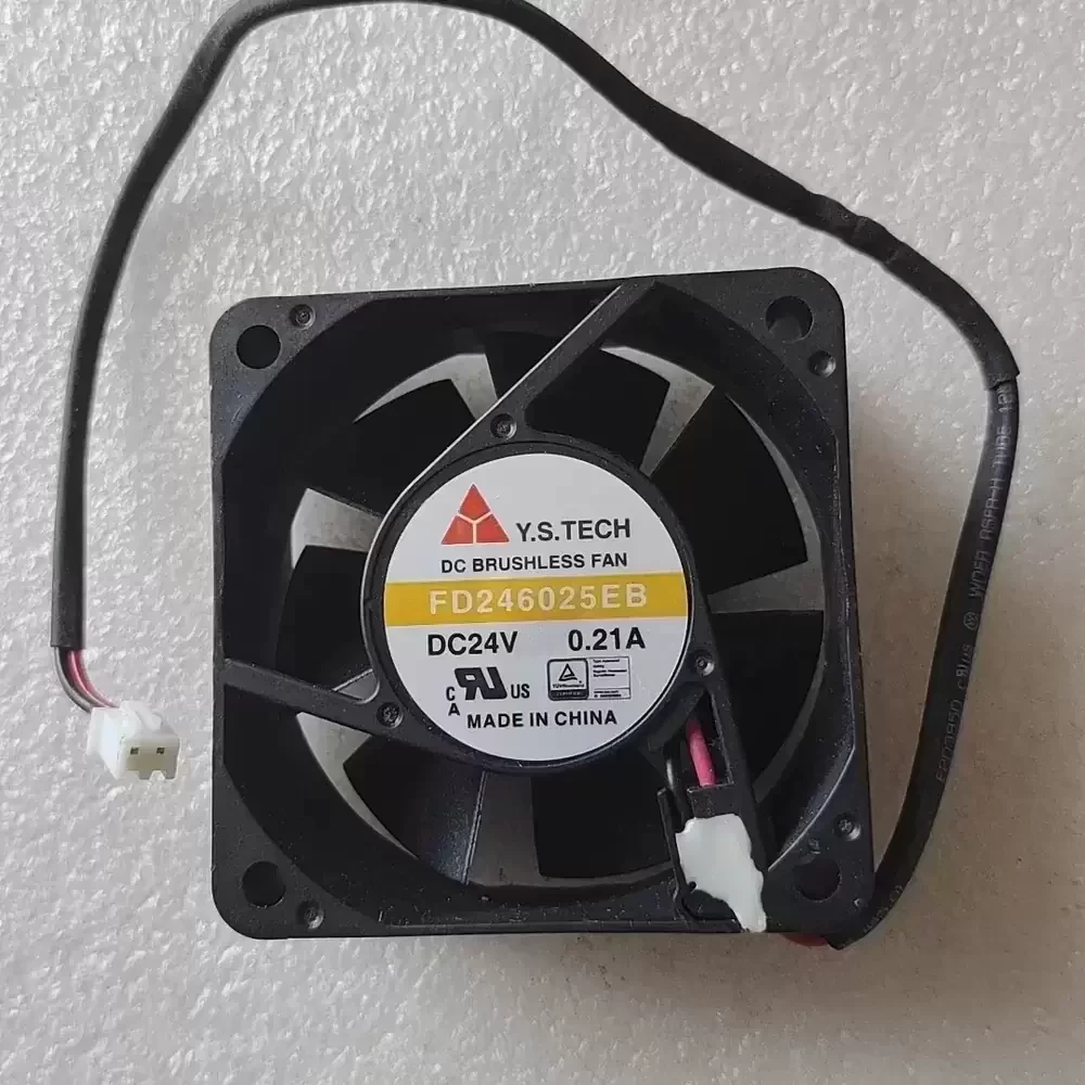 FD246025EB Y.S.TECH 24VDC 60x60x25mm Axial Fan