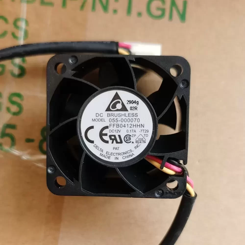 FFB0412HHN-7T29 Delta 12VDC 40x40x28mm 0.17A Axial Fan