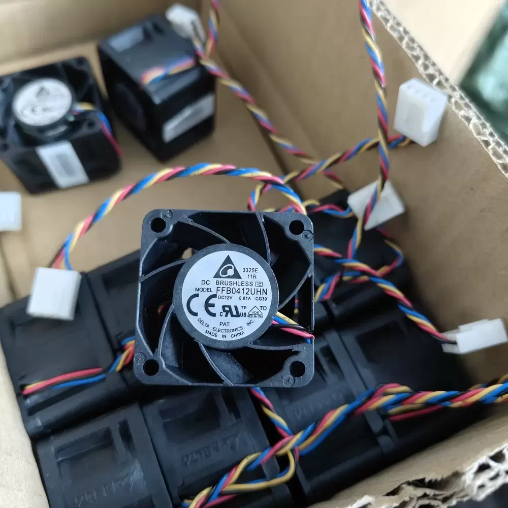 FFB0412UHN-CG39 Delta 12VDC 40x40x28mm PWM Axial Fan