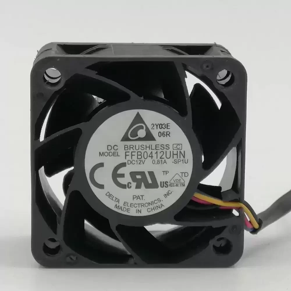 FFB0412UHN-SP1U Delta 12VDC 40x40x28mm PWM Axial Fan