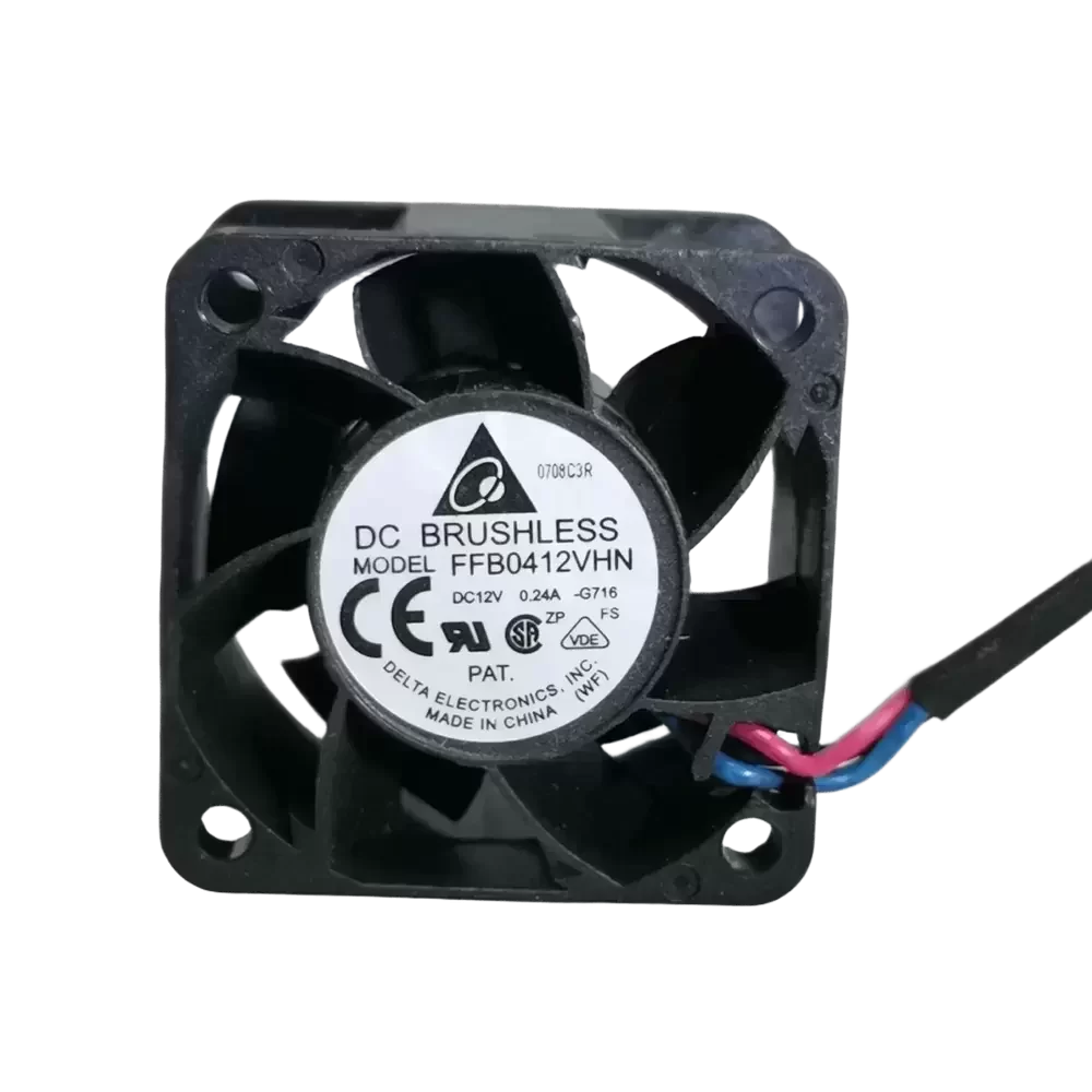 FFB0412VHN-G716 Delta 12VDC 40x40x28mm Tachometer Axial Fan