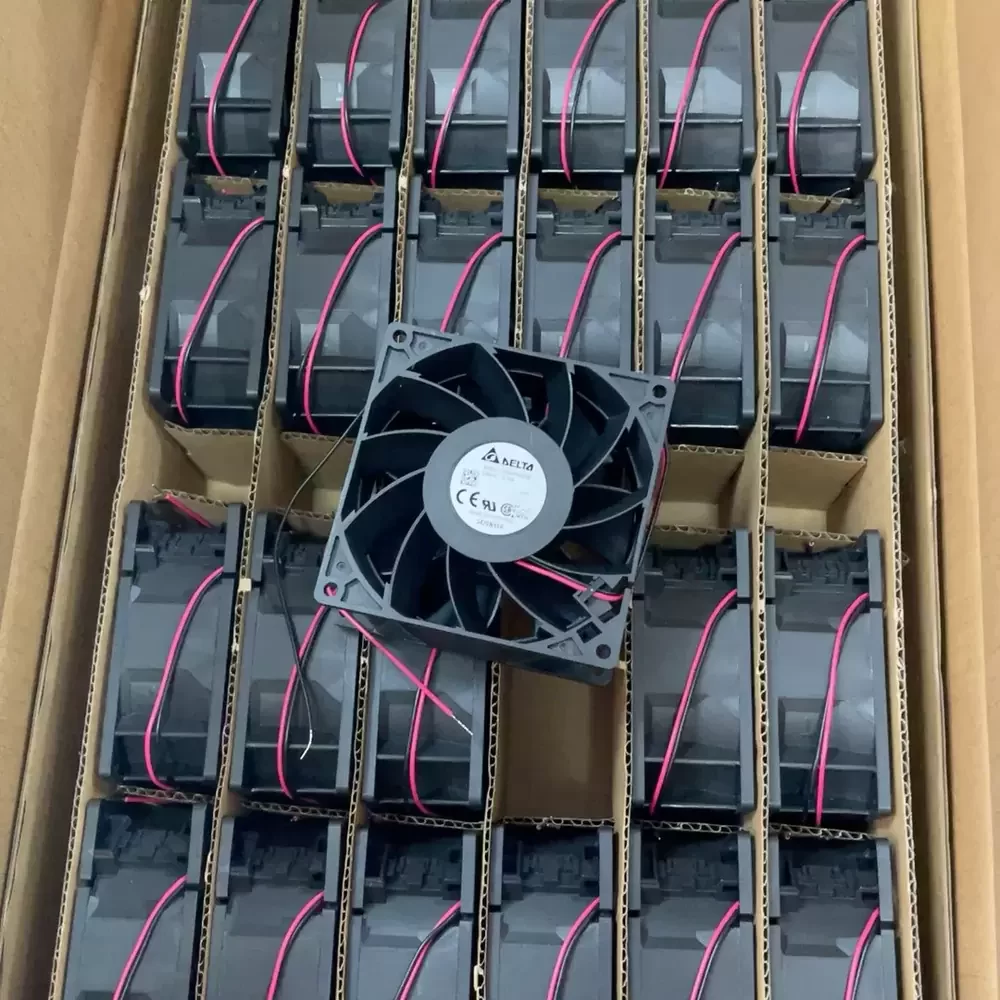 FFB0924EHE Delta 24VDC 92x92x38mm 110CFM Axial Fan FFB0924EHE Delta 24VDC 92x92x38mm 110CFM Axial Fan