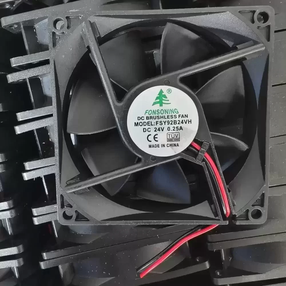 FSY92B24VH FONSONING 24VDC 92x92x25mm High Airflow Axial Fan
