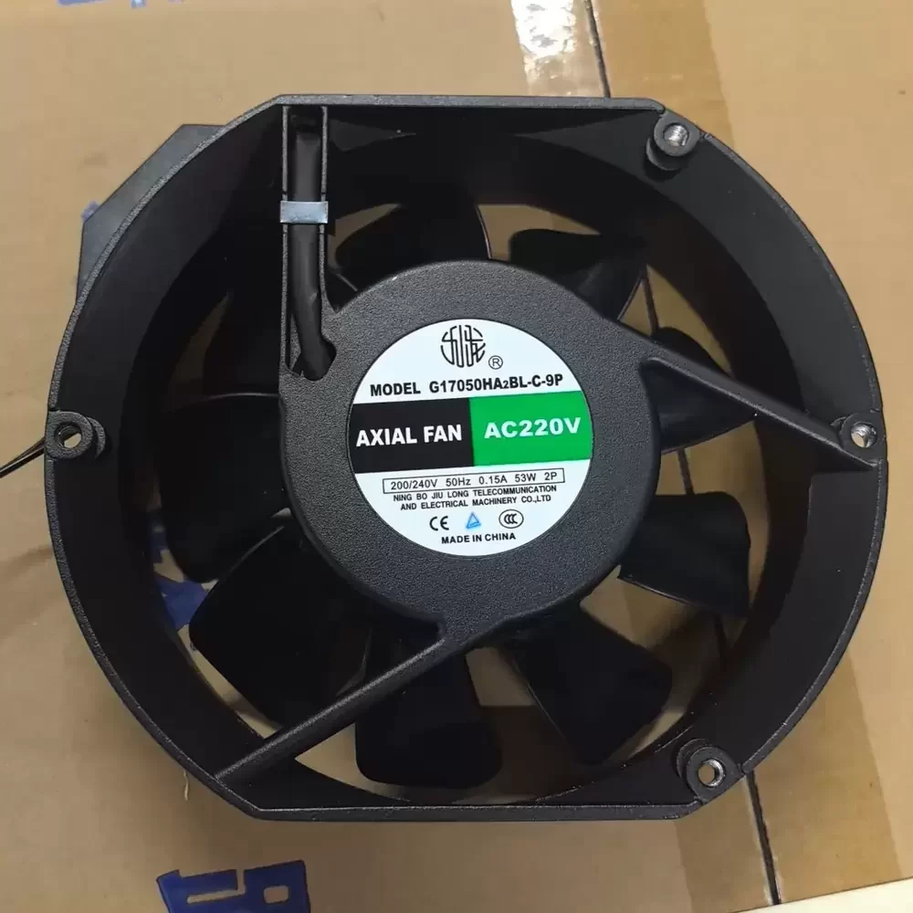 G17050HA2BL-C-9P JiuLong 220VAC 172x150x51mm Axial Fan