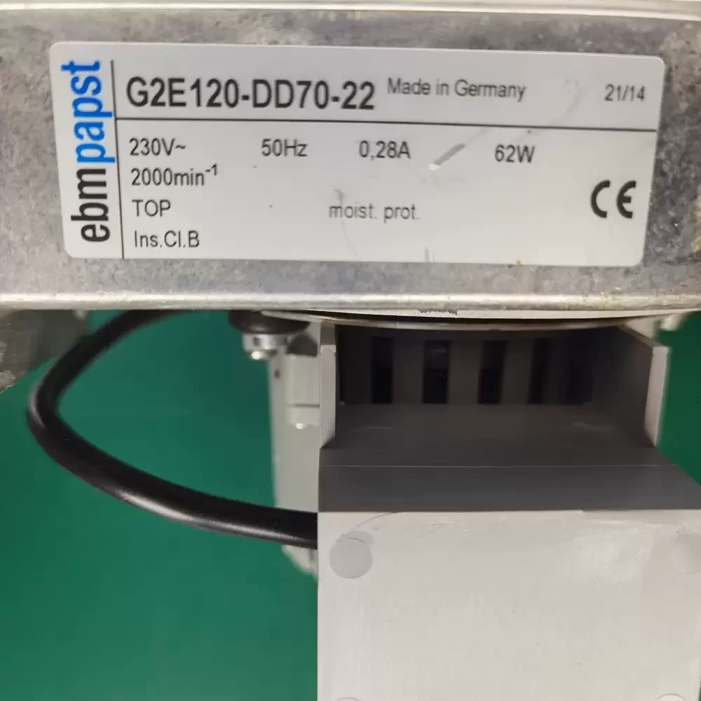 G2E120-DD70-22 ebm-papst 230VAC 120mm Centrifugal Blower