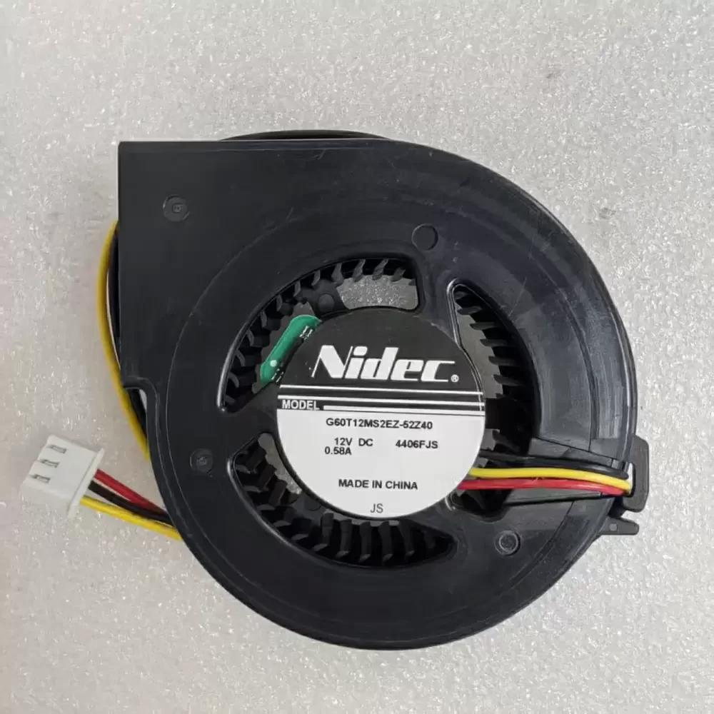 G60T12MS2EZ-52Z40 Nidec 12VDC 60x60x23mm Projector Blower