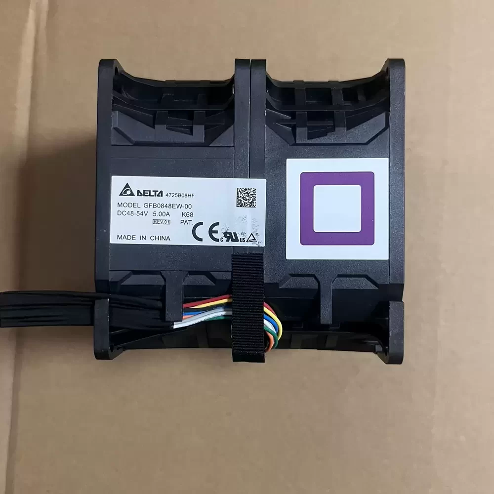 GFB0848EW-00K68 Delta 48VDC 80x80x80mm Counter-Rotating Fan