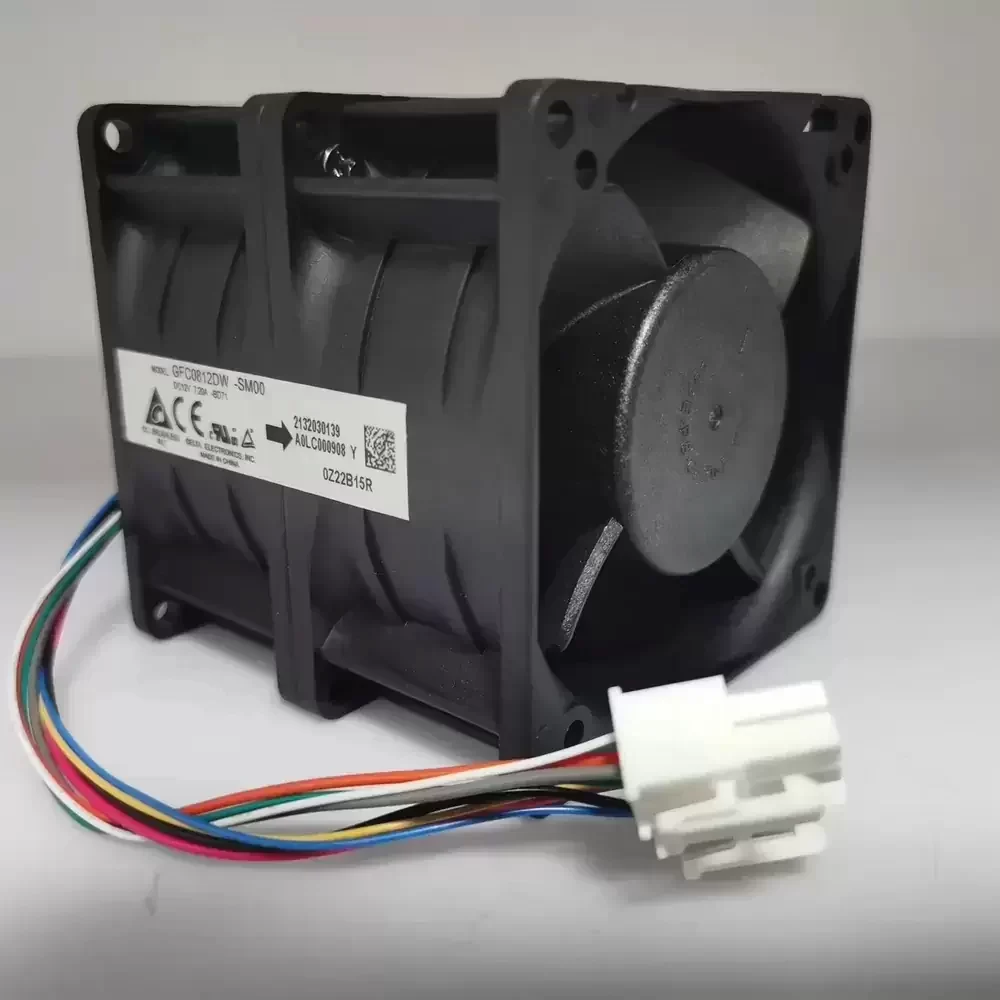 GFC0812DW-SM00 Delta 12VDC 80x80x80mm Dual Motor Fan GFC0812DW-SM00 Delta 12VDC 80x80x80mm Dual Motor Fan