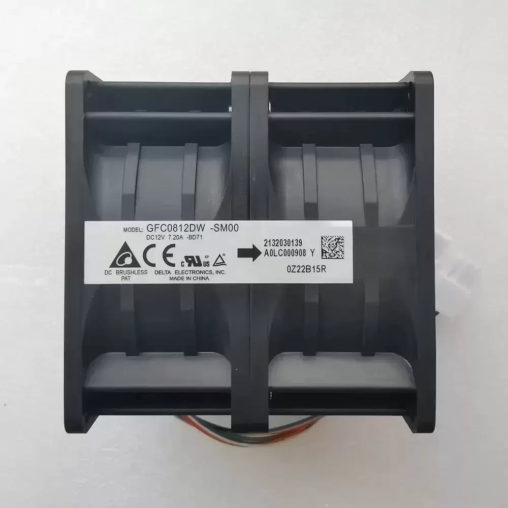 GFC0812DW-SM00 Delta 12VDC 80x80x80mm Dual Motor Fan