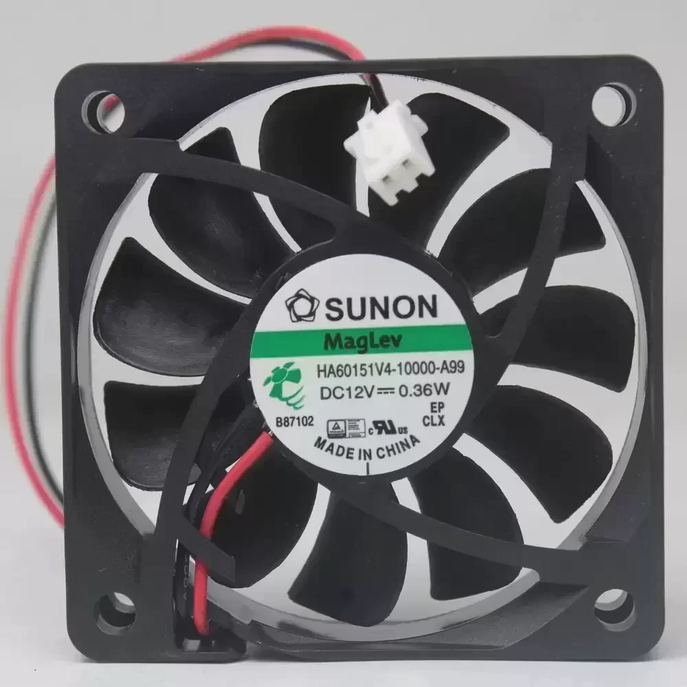 HA60151V4-10000-A99 SUNON 12VDC 60x60x15mm MagLev Axial Fan