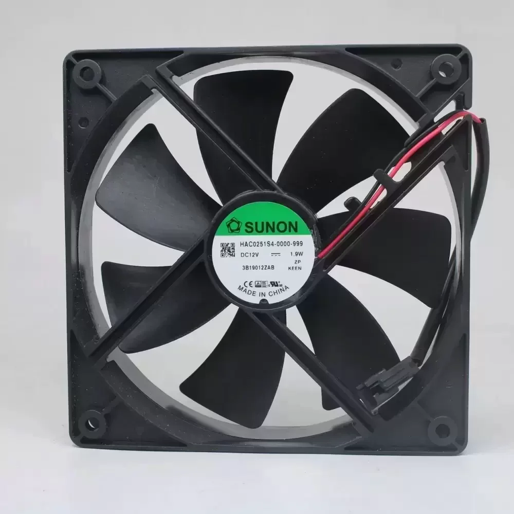 HAC0251S4-0000-999 SUNON 12VDC 120x120x25mm MagLev Axial Fan