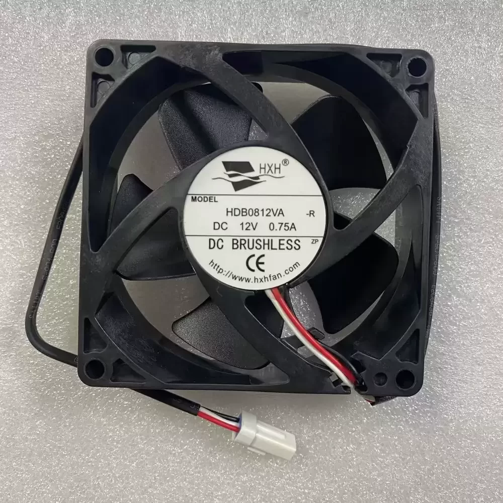 HDB0812VA HXH 12VDC 80x80x25mm Waterproof Axial Fan