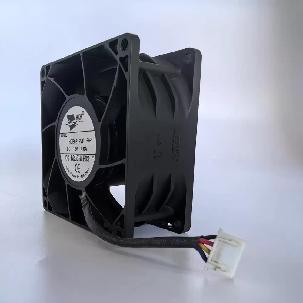 HDB0812VF-PW-1 HXH 12VDC 80x80x25mm 4.0A Axial Fan HDB0812VF-PW-1 HXH 12VDC 80x80x25mm 4.0A Axial Fan
