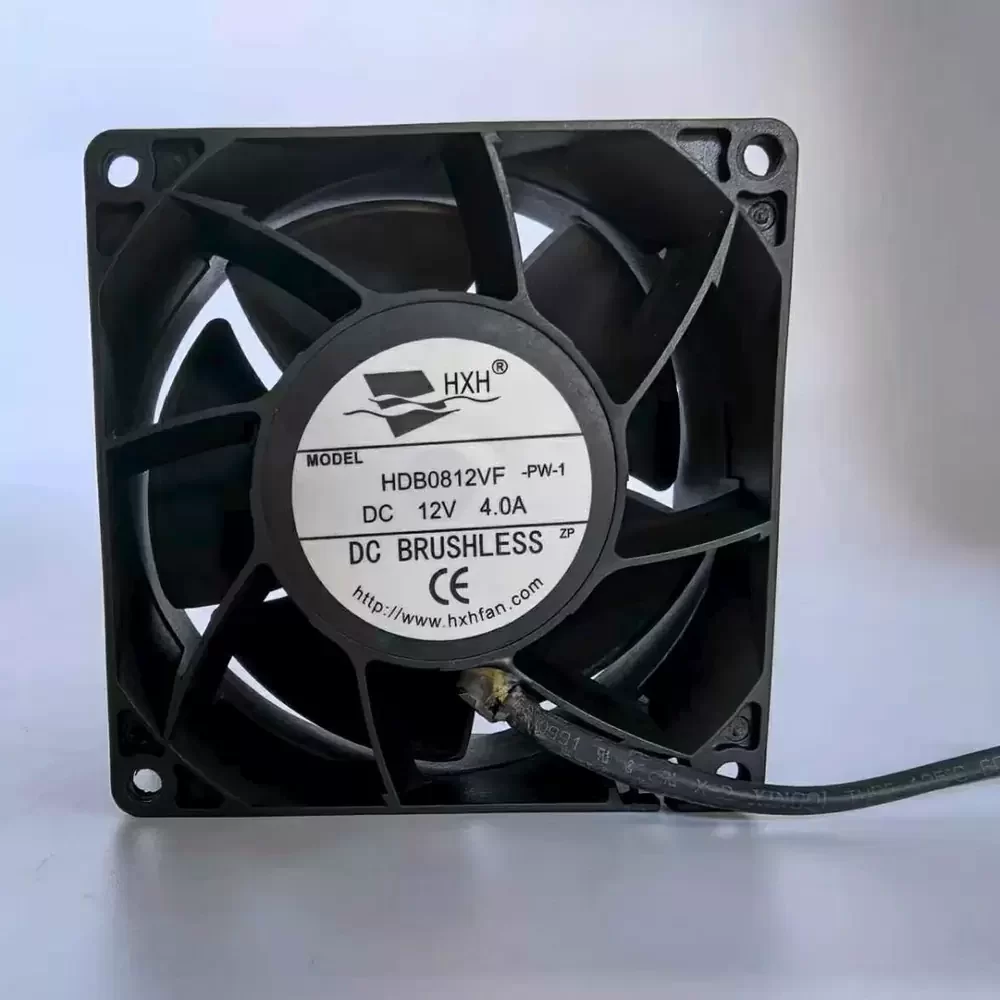 HDB0812VF-PW-1 HXH 12VDC 80x80x25mm 4.0A Axial Fan