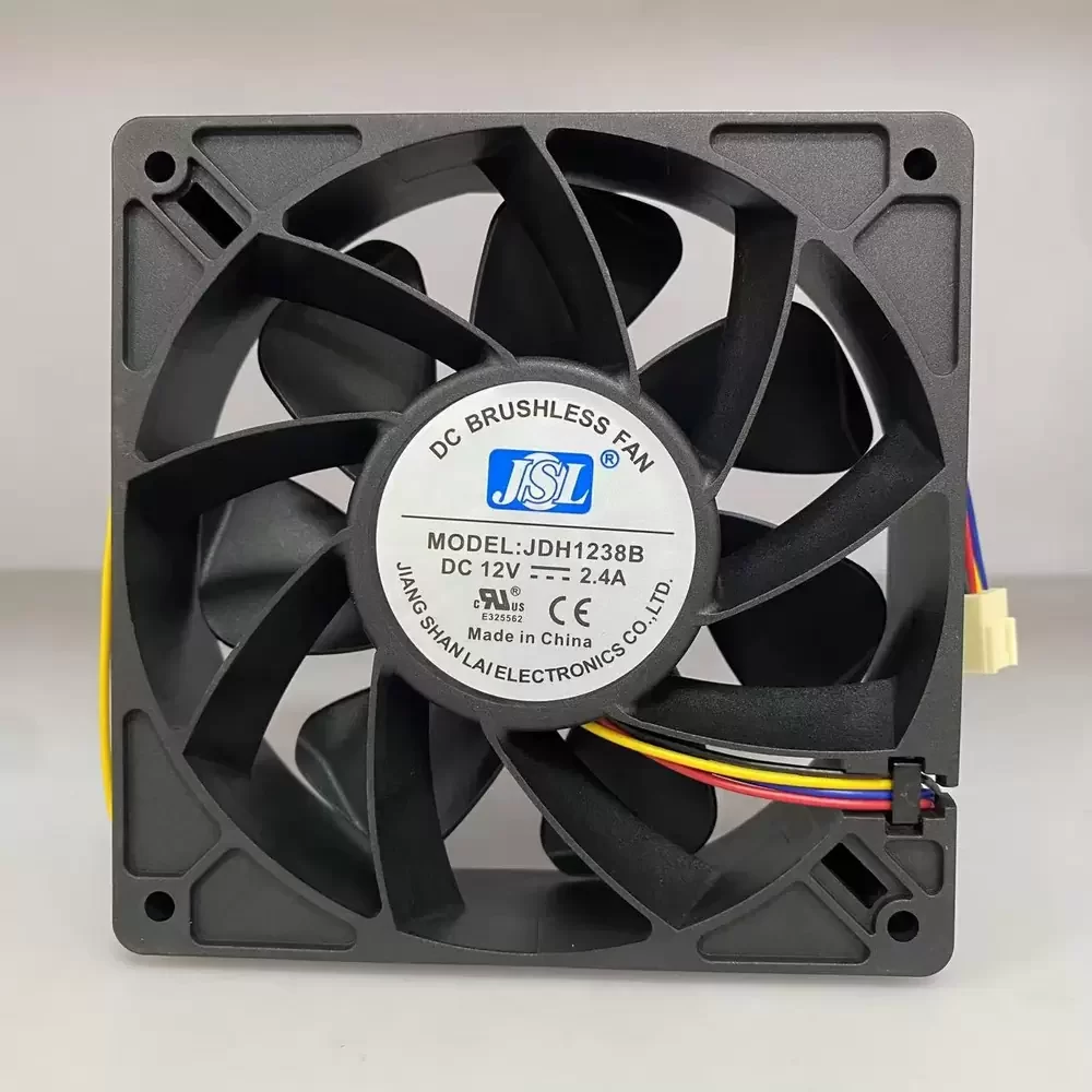 JDH1238B JSL 12V 2.4A 6278RPM High Airflow Cooling Fan