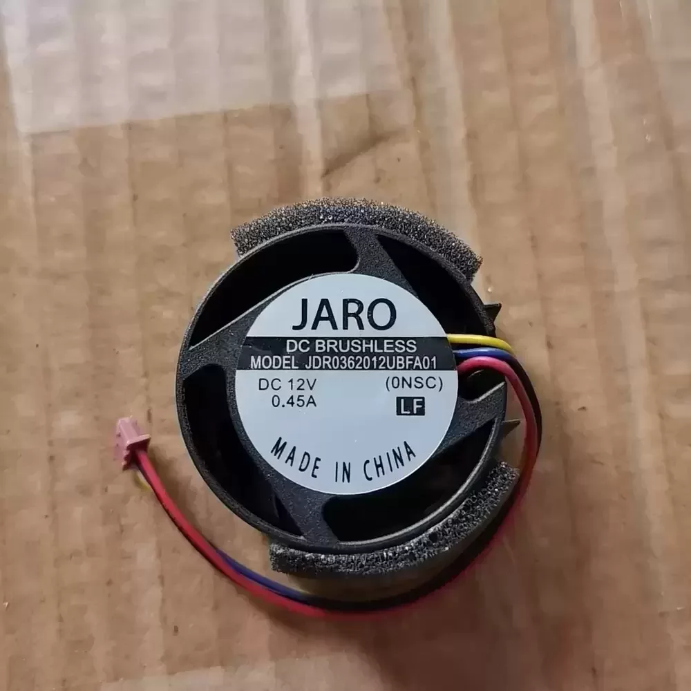 JDR0362012UBFA01 JARO 12VDC 36mm PWM Round Cooling Fan