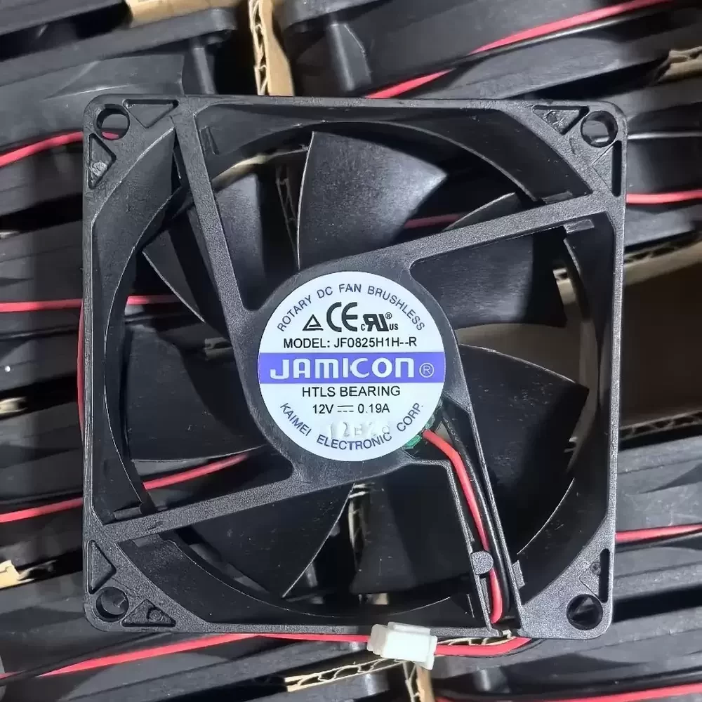 JF0825H1H-R Jamicon 12VDC 80x80x25mm Axial Fan
