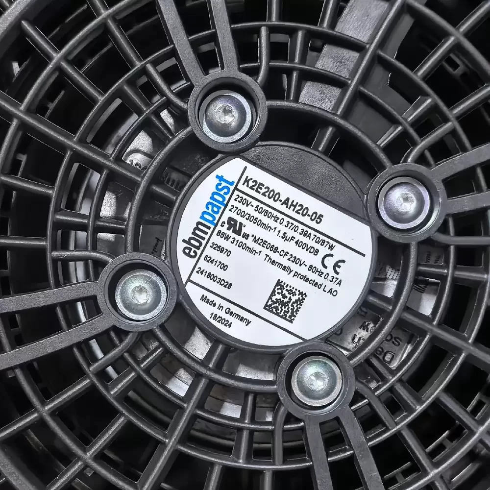 K2E200-AH20-05 ebm-papst 230VAC 200mm Centrifugal Fan