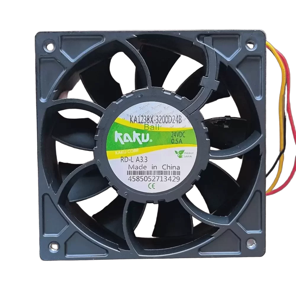KA1238X-3200D24B RD-L A3.3 KAKU 24VDC 120x120x38mm Axial Fan
