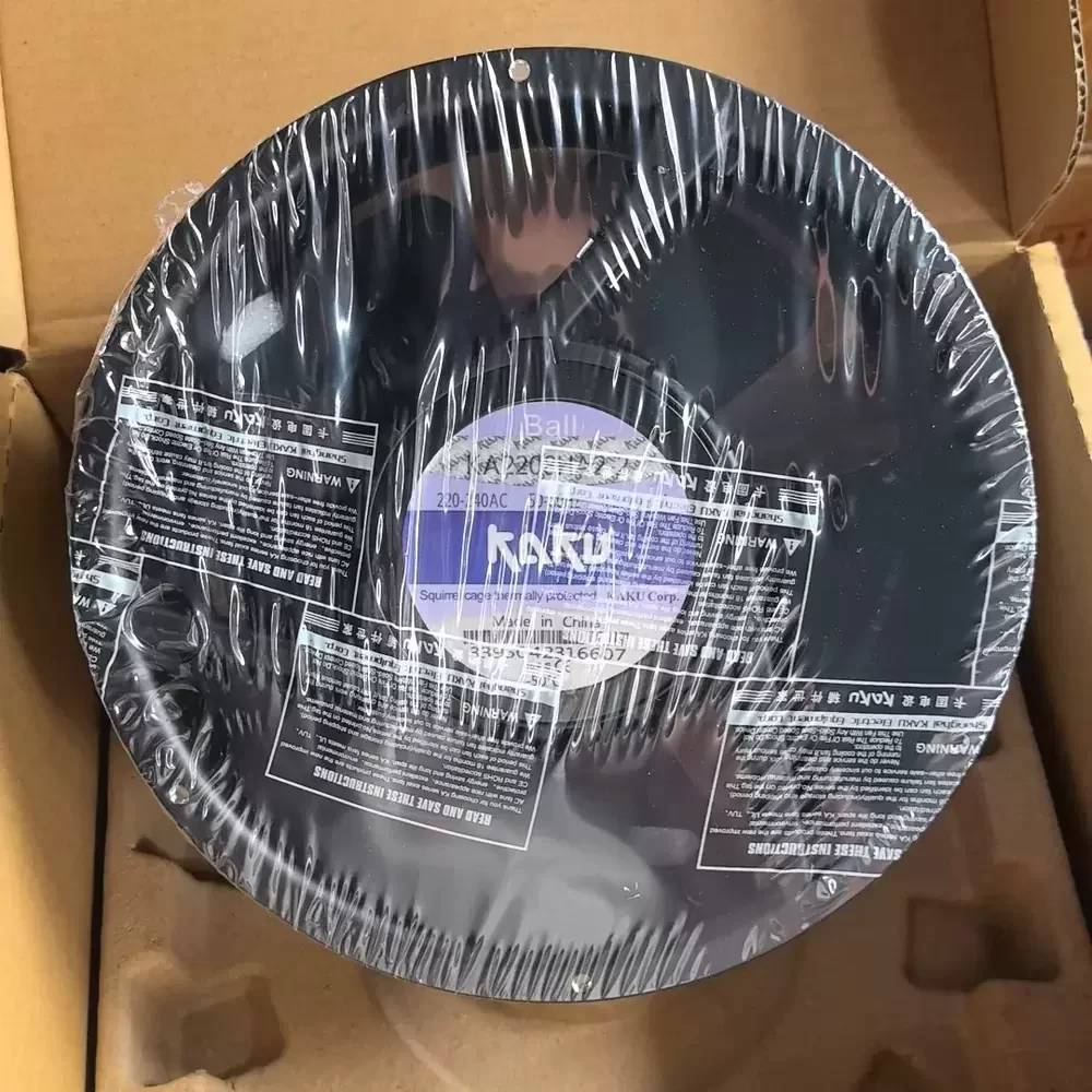 KA2208HA2-2 KAKU 220VAC 225x225x80mm Metal Axial Fan